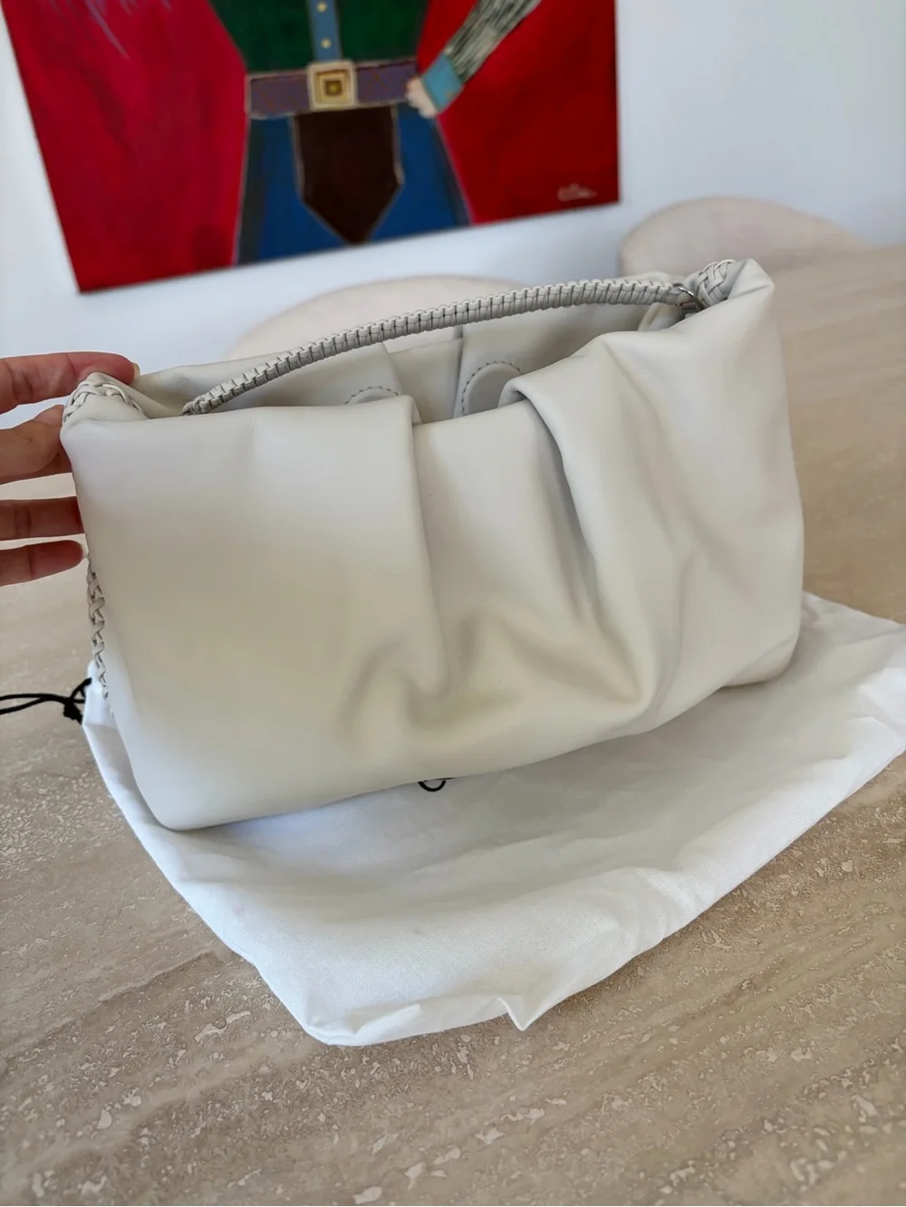 Callista Pleated Clutch